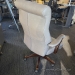 Keilhauer Grey Leather Vintage Style Executive Office Task Chair